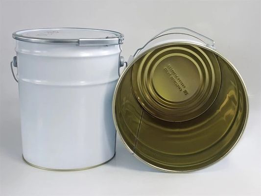 المواد الكيميائية النفطية 5 جالون الدلو المعدنية المقاومة للتآكل