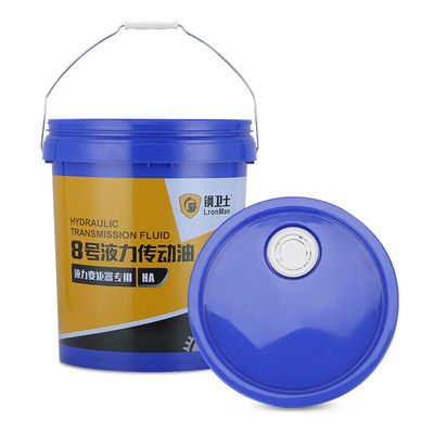 دلو المذيبات البلاستيكية PP PE HDPE مع غطاء آمن ومقبض